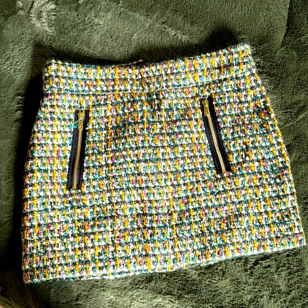 Jcrew tweed skirt